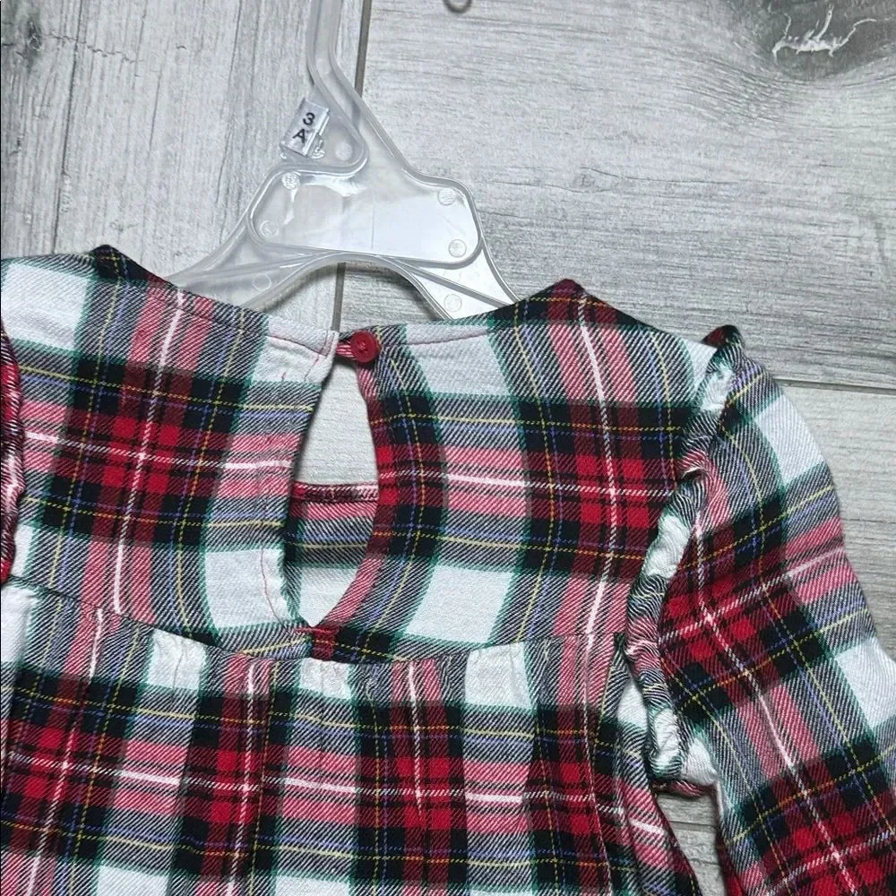 Old Navy Kids Plaid Dress Set of Two Size 3T